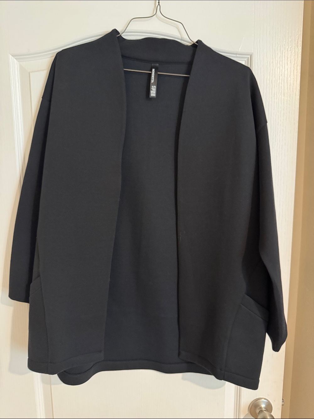 Mondetta Black Open-Front Cardigan Jacket